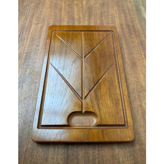 Swedish Teak Cutting Board by Karl Holmberg, 1960s For Sale - Image 15 of 18