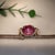 Art Deco 7.3ct Star Ruby Ring W Natural Diamond Accents in Solid 14k Gold | Ov 10.5x9.6mm, Size 6.75 For Sale - Image 3 of 10
