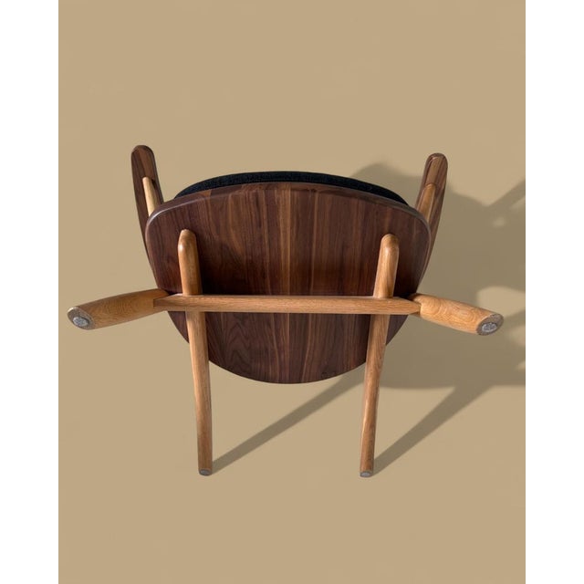 Armchair and Ottoman by Tateishi Shoiji For Sale - Image 9 of 14