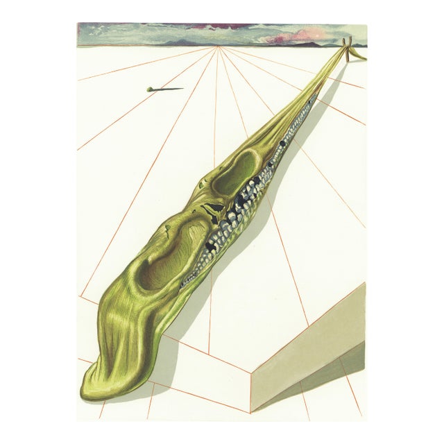 Original engraving from Salvador Dalí’s "The Divine Comedy" published by Editions d’Art Les Heures Claires, Paris, in...