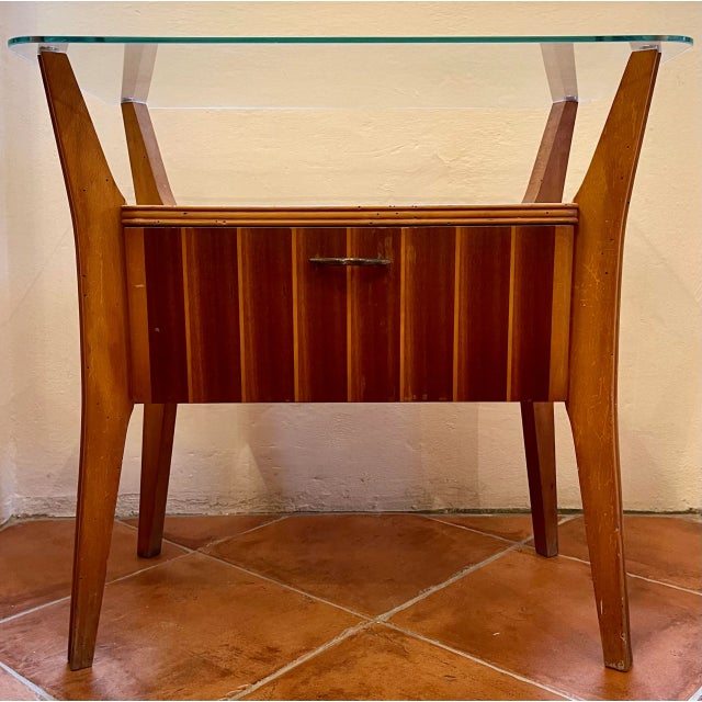 Italian 1940s Pair of Gio Ponti Nightstands For Sale - Image 3 of 5