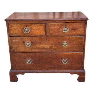 18th Century Georgian Oak English Dresser For Sale