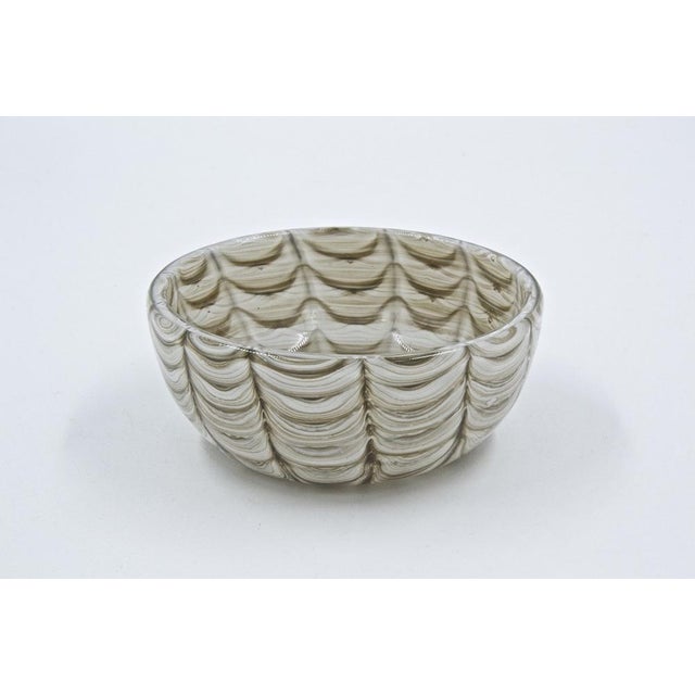 Neolithic Murano Bowl by Barovier and Toso, 1950s For Sale - Image 4 of 4