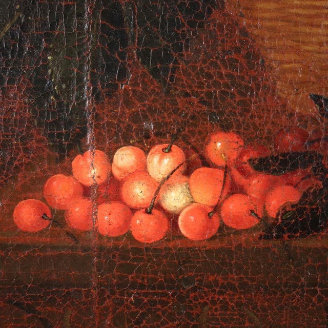Italian Artist, Still Life with Flowers, 17th Century, Oil on Canvas, Framed For Sale - Image 9 of 16