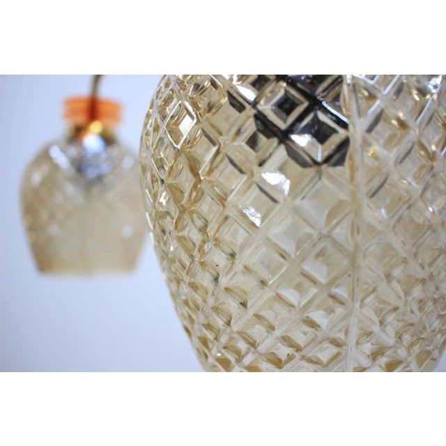 Metal Vintage Chandelier, 1960s For Sale - Image 7 of 11