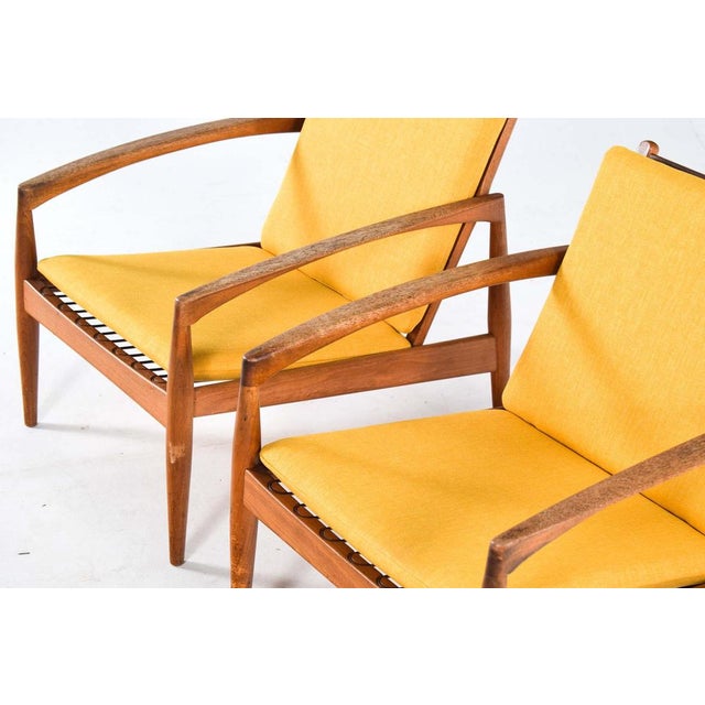 This pair of paper knife chairs designed by Kai Kristiansen Is very popular. Manufactured in 1960s by Magnus Olesen in...