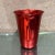 Mid-Century Modern 1970s Modernist Red Aluminum Pitcher For Sale - Image 3 of 9