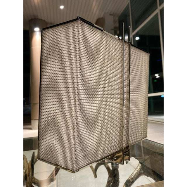 Polished Nickel “Apollo” Wall Sconce With Opaque Shade From Holly Hunt Chicago For Sale In Denver - Image 6 of 13