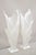 Mid 20th Century Rougier White Acrylic Lucite Tulip Flower Leaf Mid Century Table Lamps - A Pair For Sale - Image 10 of 12
