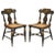 Set of Georgian Baltimore Ebonised Painted Gilt Bergere Side Chairs, 1820s For Sale - Image 16 of 16