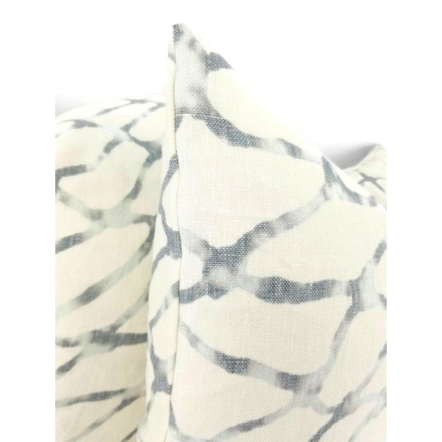 Contemporary Kravet Jeffrey Alan Waterpolo in the Color Stone Pillow Cover For Sale - Image 3 of 6