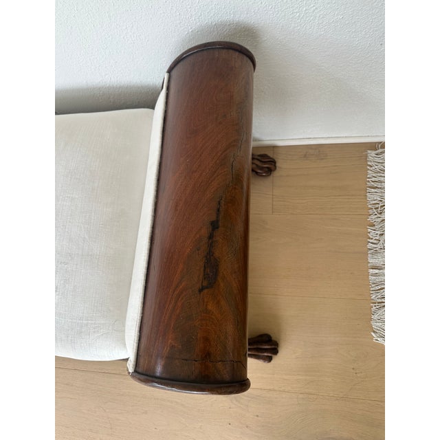 Vintage Lions Paw Bench For Sale - Image 11 of 15