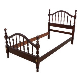 Cherry Single Twin Size Cannonball Bed For Sale