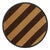 Hot Chocolate Round Rug by Tapis Studio for Hommés Studio For Sale