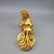 Traditional Gilt Bronze Guardian Lion Family Sculpture – 5.5" Foo Dog Group With Cubs For Sale - Image 3 of 9