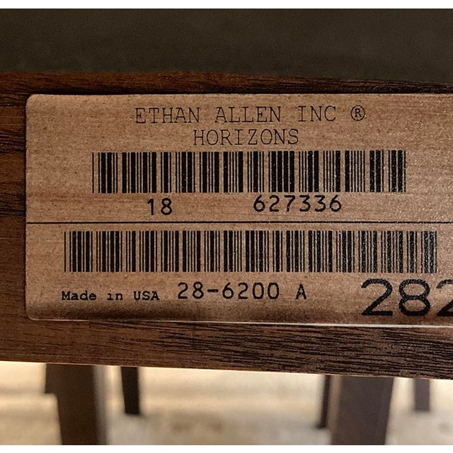 Ethan Allen Horizons Collection Dining Table & 6 Chairs For Sale - Image 11 of 12