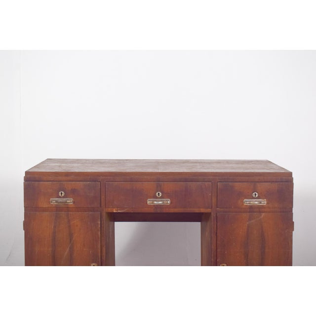 Mid-Century Portuguese Desk, 1950s For Sale - Image 4 of 15