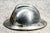 Silver Fascinating Antique French France Fireman's Helmet Decorative Silver Tone Metal With Bronze Crest Home Decor For Sale - Image 8 of 11