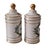 Mid-Century Modern Mid 20th Century French Provence Style Carlin Comforts Pair of Apothecary Jars For Sale - Image 3 of 11