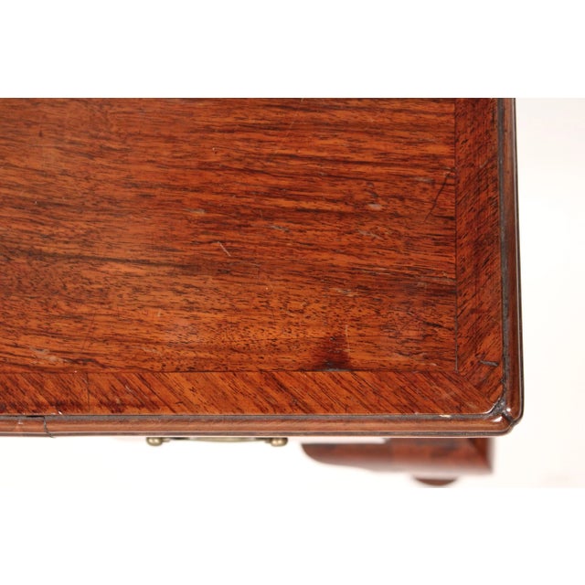 Antique Queen Anne Style Walnut Lowboy For Sale - Image 10 of 13