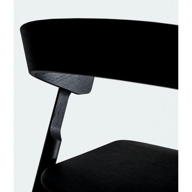 Not Yet Made - Made To Order Nude Dining Chair in Black by Made by Choice, Set of 4 For Sale - Image 5 of 16