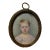 Antique Portrait Miniature of a Child For Sale