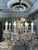 Vintage Crystal Chandelier With Gold Accents, 10-Light For Sale - Image 4 of 12