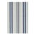 Dash & Albert by Annie Selke Barbados Stripe Woven Cotton Rug, 4' x 6' For Sale