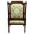 Brown 19th Century French Walnut Open Armchair For Sale - Image 8 of 14