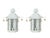 Vintage Chinoiserie Green Pagoda Wall Sconces With Hanging Brass Bells - a Pair For Sale - Image 11 of 11