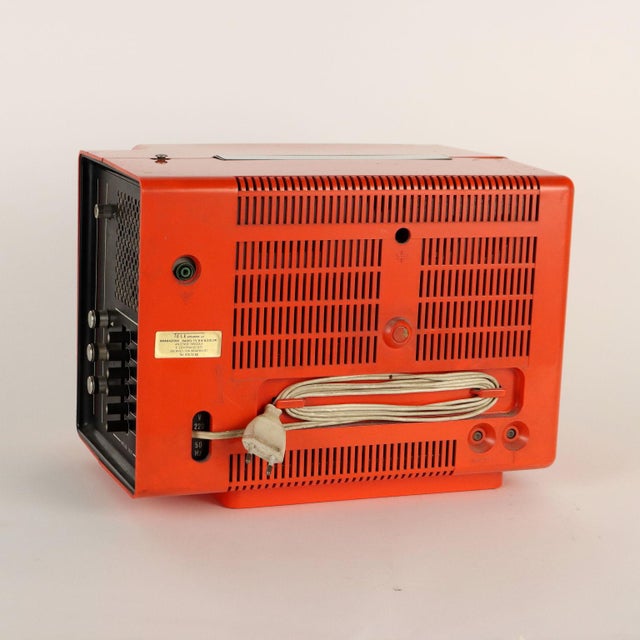 Plastic Vintage Europhon Apollo 3000 TV, 1970s For Sale - Image 7 of 10