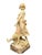 Minimalism Late 19th Century Hand-Carved Alabaster Figurative Sculpture Depicting a Young Woman or Shepherdess With a Goat/Sheep, For Sale - Image 3 of 8