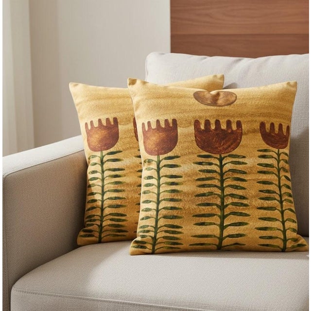 Luxury Arts &amp; Crafts Sofa Cushions – 1920s DesignElegant 1920s-inspired Arts and Crafts cushions / Pillows crafted...