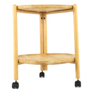 Serving Trolley with Removable Trays attributed to Jens Quistgaard, 1970s For Sale