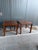 Vintage Chapak Modern Walnut Chippendale End Tables – Pair For Sale - Image 9 of 10