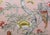 Custom-tailored pillow by Mike Seratt of The Prized Pig in Thibaut's "Giselle" botanical, bird, and butterfly linen print...