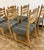 1960s Six oak Dining Chairs in the Style of Henning Kjærnulf, Denmark, 1960s For Sale - Image 5 of 16