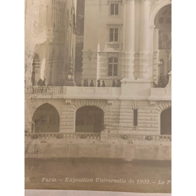 Shabby Chic 1900 Paris Exposition United States Pavilion Original Photograph For Sale - Image 3 of 7