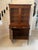 Quality antique William IV mahogany bookcase having a shaped cornice to the upper section over a pair of mahogany doors...