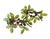 Vintage Italian Hand Painted Tole Strawberry Candle Holders / Botanical Floral Candlesticks, a Pair For Sale - Image 9 of 9
