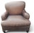2000 - 2009 A Rare Vintage Genuine Leather Club Chair by William Alan and Ottoman For Sale - Image 5 of 9