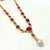 Baroque Bochic "Capri" Vintage Multi Sapphires & Rubies Necklace Set 18K Gold & Silver For Sale - Image 3 of 18