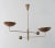 Vintage Hanging Light in Brass, 1960s For Sale - Image 4 of 7