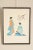 Mid 20th Century Japanese Traditional Pair of Framed Prints, Signed For Sale - Image 5 of 12