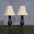 Metal Japanese Bronze Table Lamps, 1920, Set of 2 For Sale - Image 7 of 8