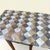 1980s Extendable Italian Table with Diamond Pattern, 1980s For Sale - Image 5 of 8