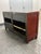 Red Asian Red Distressed Lacquered Sideboard, Vintage For Sale - Image 8 of 12