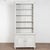 Gustavian (Swedish) 19th Century Swedish Gray Painted Pine Bookcase Display Cabinet For Sale - Image 3 of 10