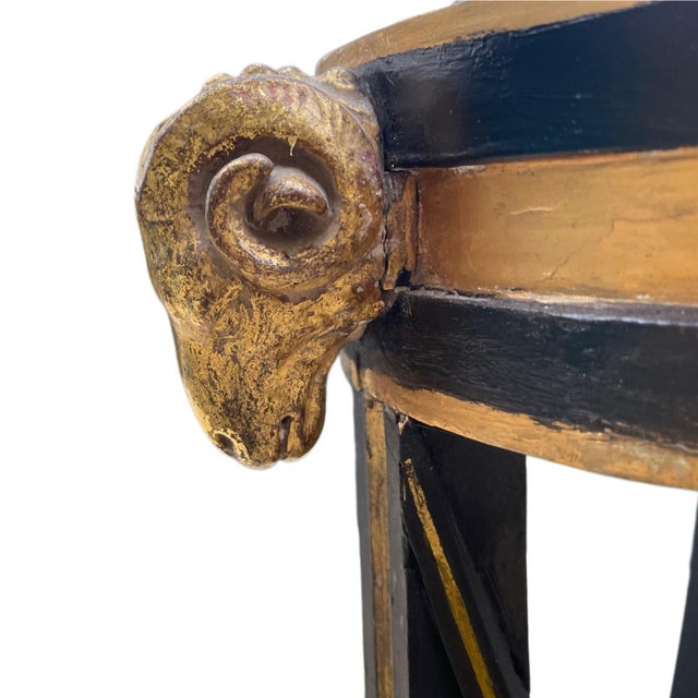 Ebonised and Giltwood Torchères, Set of 2 For Sale - Image 4 of 10