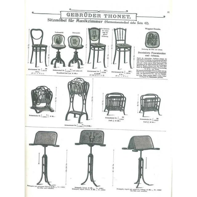 Magazine Holder from Thonet, 1890s For Sale - Image 9 of 10